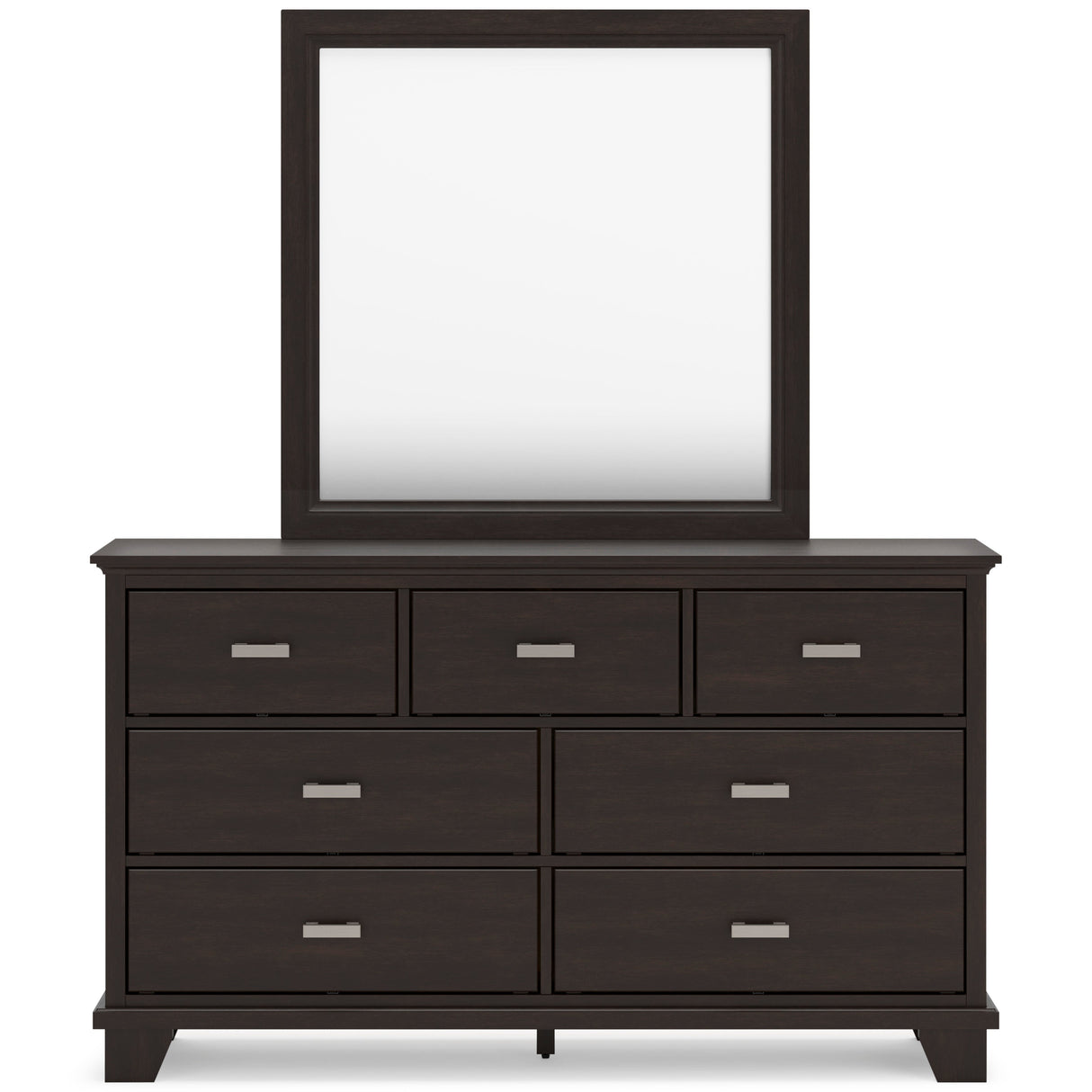 Covetown Dark Brown Panel Bedroom Set by Ashley at Eve Furniture