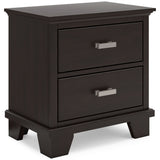 Covetown Dark Brown Panel Bedroom Set by Ashley at Eve Furniture