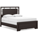 Covetown Dark Brown Panel Bedroom Set by Ashley at Eve Furniture