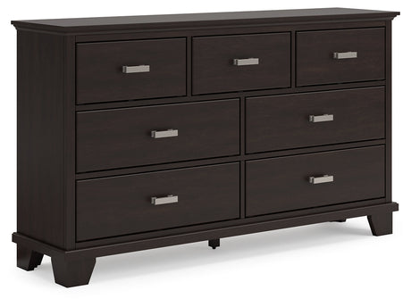 Covetown Dark Brown Youth Panel Bedroom Set by Ashley at Eve Furniture