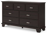 Covetown Dark Brown Youth Panel Bedroom Set by Ashley at Eve Furniture