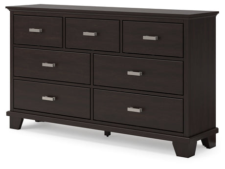 Covetown Dark Brown Youth Panel Bedroom Set by Ashley at Eve Furniture