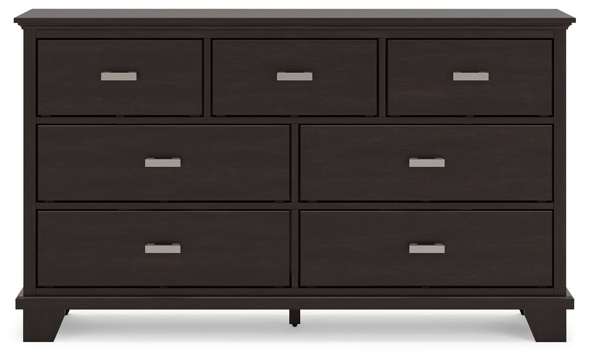 Covetown Dark Brown Youth Panel Bedroom Set by Ashley at Eve Furniture