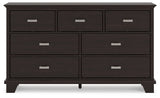 Covetown Dark Brown Youth Panel Bedroom Set by Ashley at Eve Furniture