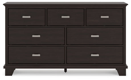 Covetown Dark Brown Youth Panel Bedroom Set by Ashley at Eve Furniture