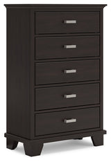 Covetown Dark Brown Youth Panel Bedroom Set by Ashley at Eve Furniture