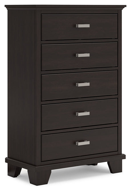 Covetown Dark Brown Youth Panel Bedroom Set by Ashley at Eve Furniture