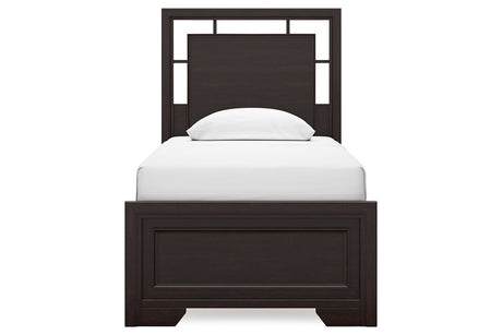 Covetown Dark Brown Youth Panel Bedroom Set by Ashley at Eve Furniture