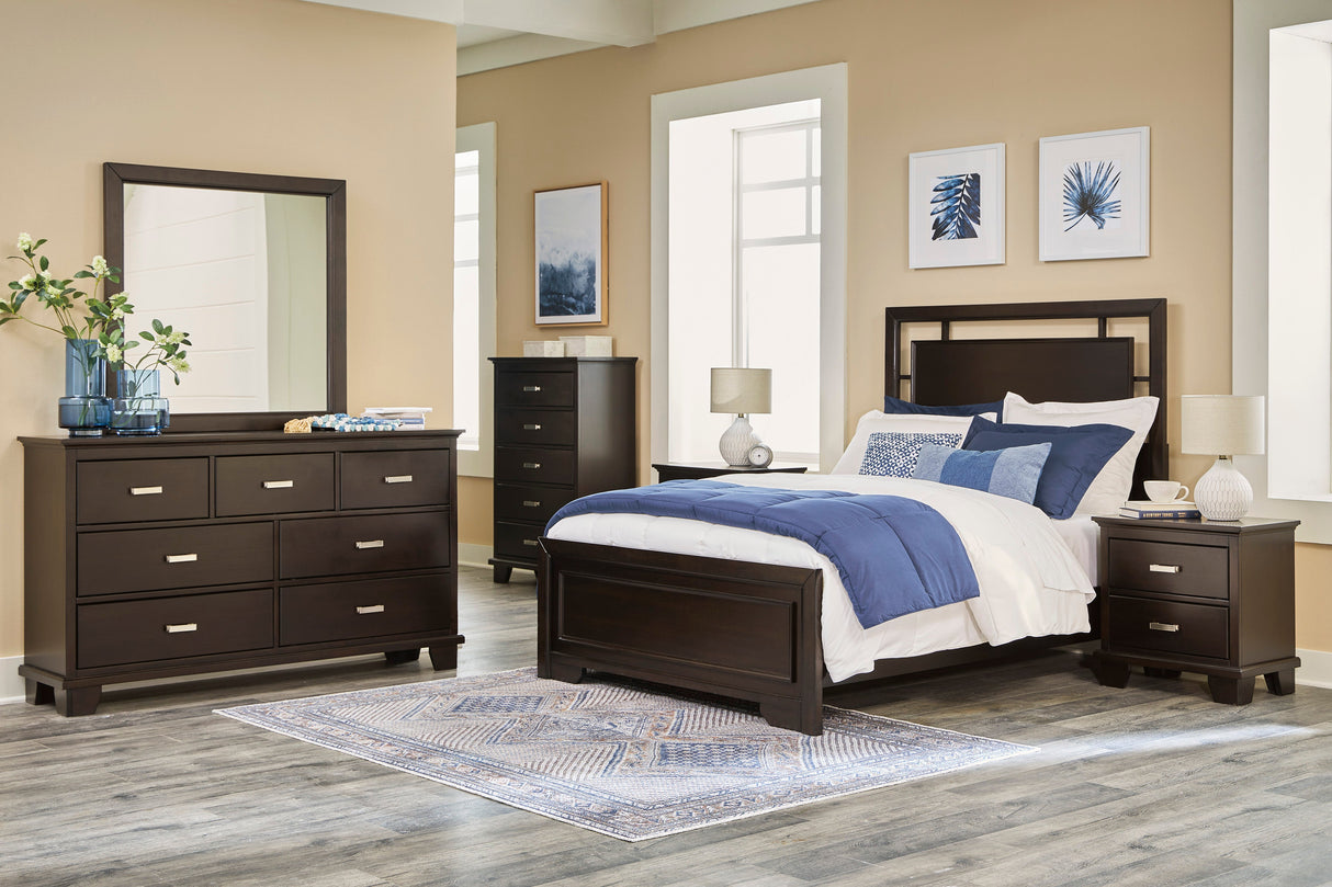 Covetown Dark Brown Youth Panel Bedroom Set by Ashley at Eve Furniture