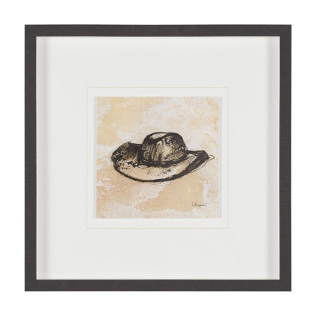Cowboy by Mercana Studio Hand-Embellished Textured Framed Artwork Matted Under Glass by Mercana at Eve Furniture