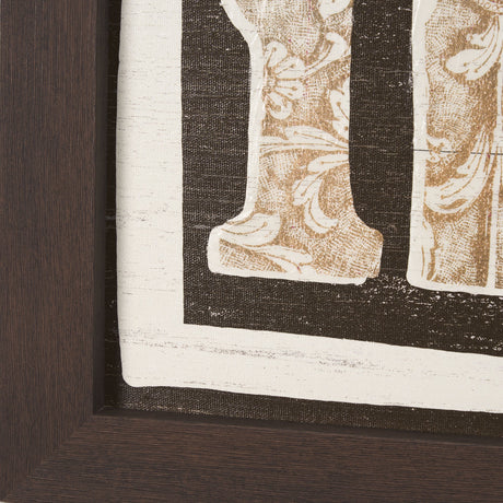 Cowboy Culture - Howdy by Mercana Studio a Hand Embelished Textured Framed Art Print by Mercana at Eve Furniture