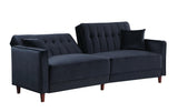 Cozy Black Adjustable Bed Sofa And Loveseat by New Era Innovations at Eve Furniture
