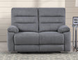 Cozy Gray 3-Piece Manual Reclining Set by Steve Silver at Eve Furniture