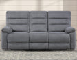 Cozy Gray 3-Piece Manual Reclining Set by Steve Silver at Eve Furniture