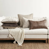 CP Tavira Natural Multiple Sizes Throw Pillow (Set of 2) by Classic Home at Eve Furniture