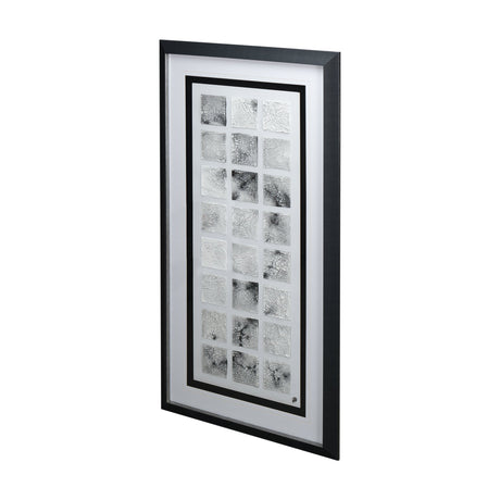 Cracking Blocks by Studio M a handmade Original Framed Artwork under Glass by Mercana at Eve Furniture