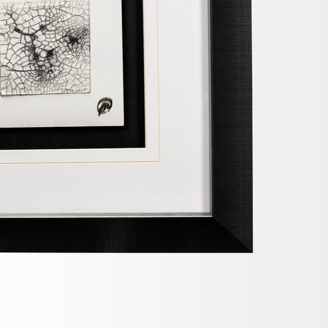 Cracking Blocks by Studio M a handmade Original Framed Artwork under Glass by Mercana at Eve Furniture