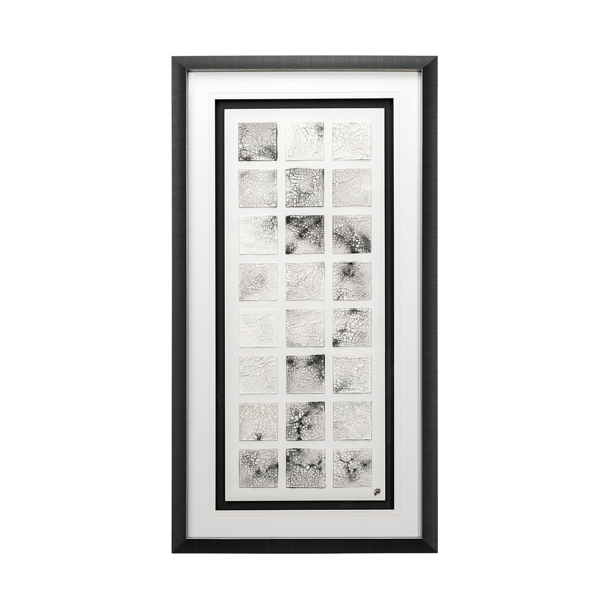 Cracking Blocks by Studio M a handmade Original Framed Artwork under Glass by Mercana at Eve Furniture