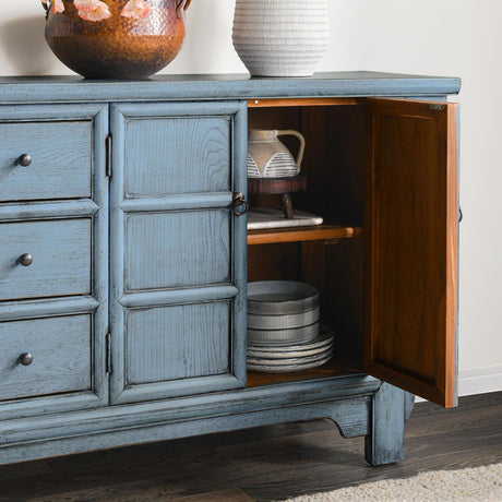 Crafton 3 Drawer Cabinet by Classic Home at Eve Furniture