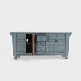 Crafton Blue Cabinet by Classic Home at Eve Furniture