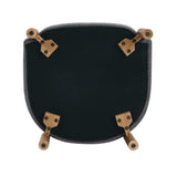 Crafton Dark Brown Leather Accent Chair by Homelegance at Eve Furniture