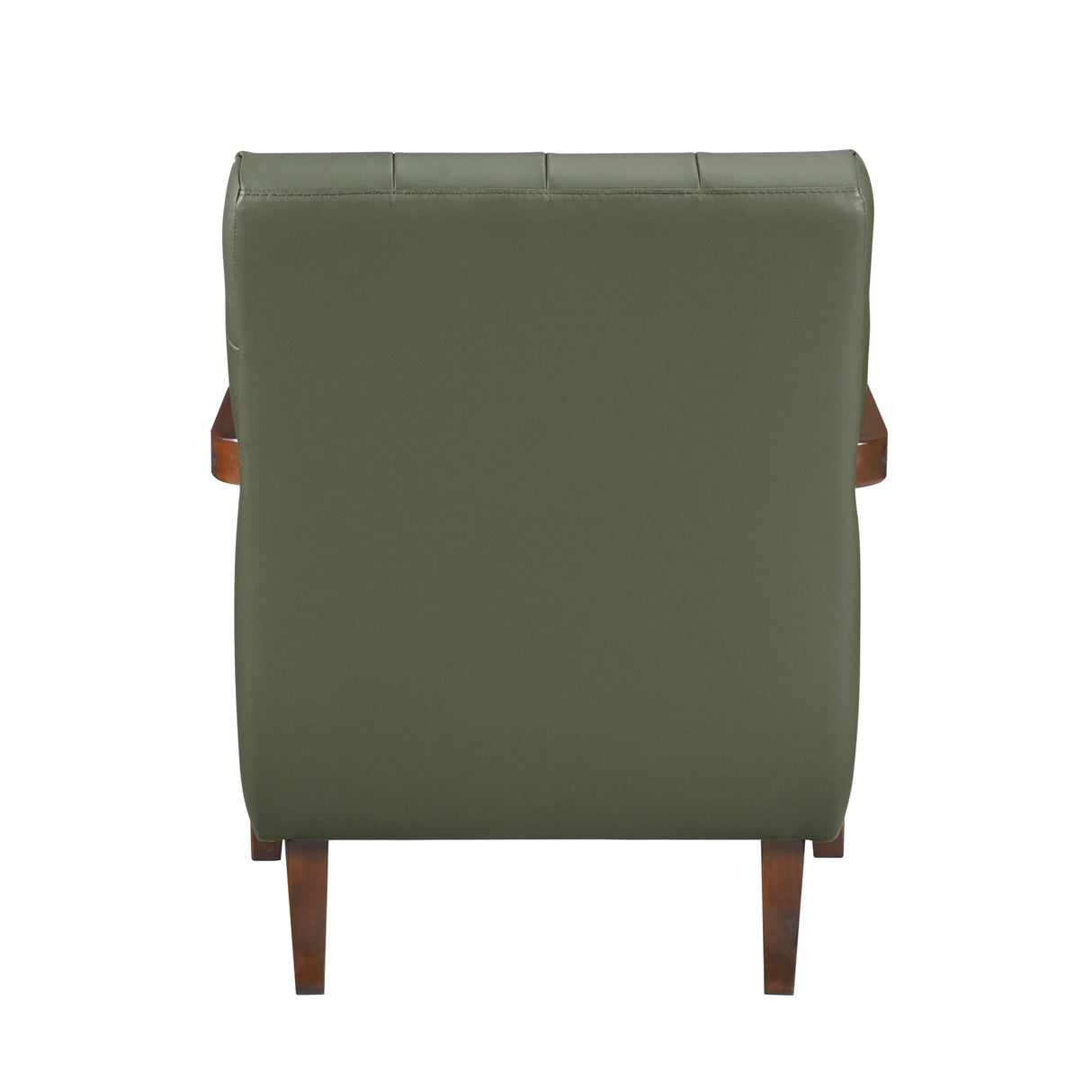 Crafton Green Leather Accent Chair by Homelegance at Eve Furniture