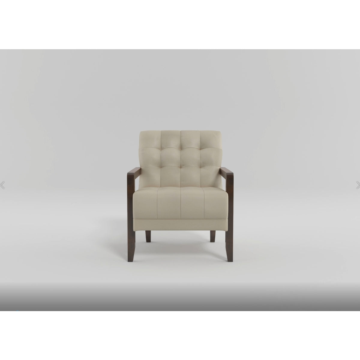 Crafton Orange Leather Accent Chair by Homelegance at Eve Furniture