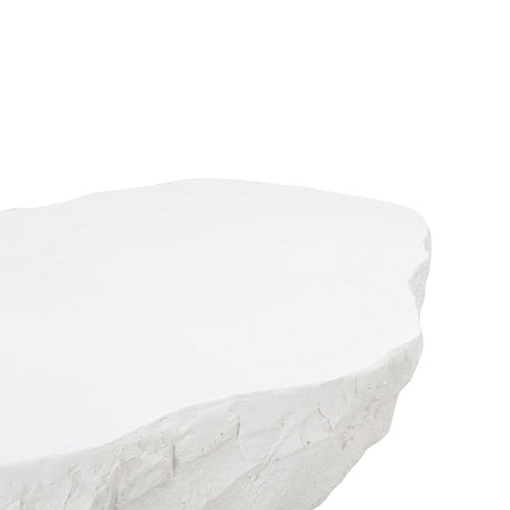 Crag Concrete Indoor / Outdoor Coffee Table by TOV Furniture at Eve Furniture