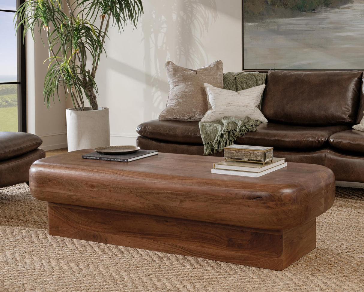 Craig Coffee Table - Acorn Brown by Classic Home at Eve Furniture