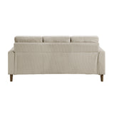 Crandall Beige 2-Piece Living Room Set by Homelegance at Eve Furniture