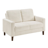 Crandall Beige 2-Piece Living Room Set by Homelegance at Eve Furniture