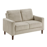 Crandall Beige 2-Piece Living Room Set by Homelegance at Eve Furniture