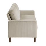Crandall Beige 2-Piece Living Room Set by Homelegance at Eve Furniture