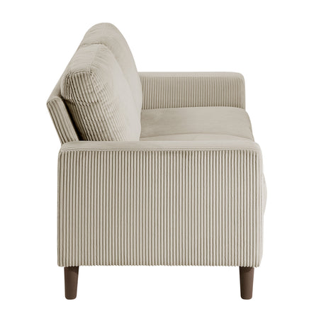 Crandall Beige 2-Piece Living Room Set by Homelegance at Eve Furniture