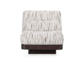 Crandall Cream/Brown Upholstered Accent Chair by Classic Home at Eve Furniture