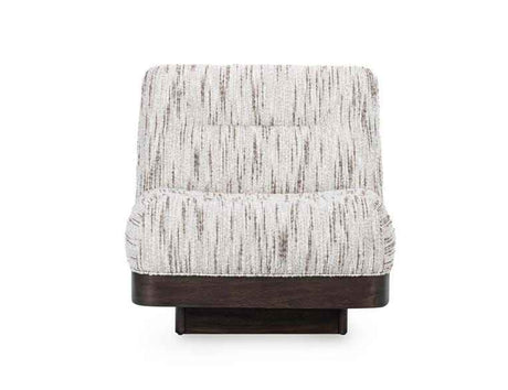 Crandall Cream/Brown Upholstered Accent Chair by Classic Home at Eve Furniture