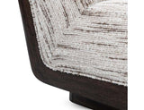 Crandall Cream/Brown Upholstered Accent Chair by Classic Home at Eve Furniture