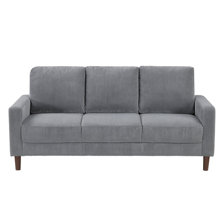 Crandall Gray 2-Piece Living Room Set by Homelegance at Eve Furniture