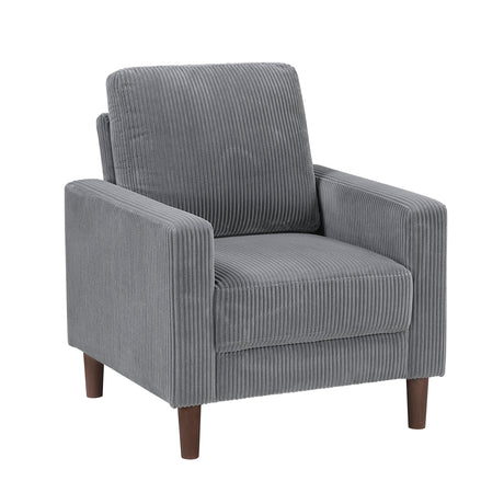 Crandall Gray Chair by Homelegance at Eve Furniture