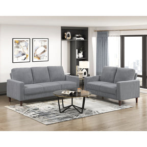Crandall Gray Living Room Set by Homelegance at Eve Furniture