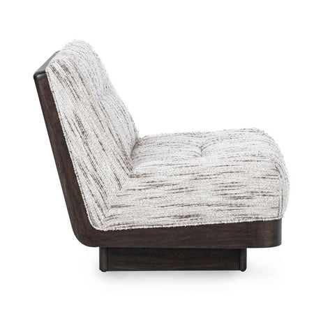 Crandall Swivel Chair - Cocoa Cream by Classic Home at Eve Furniture