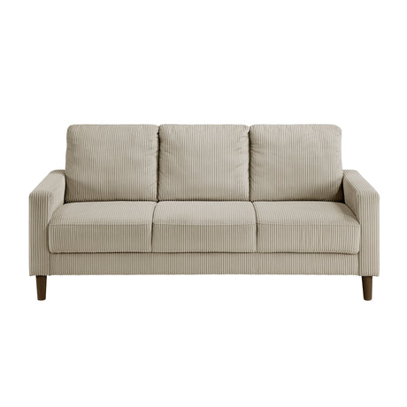 Crandall Taupe Living Room Set by Homelegance at Eve Furniture