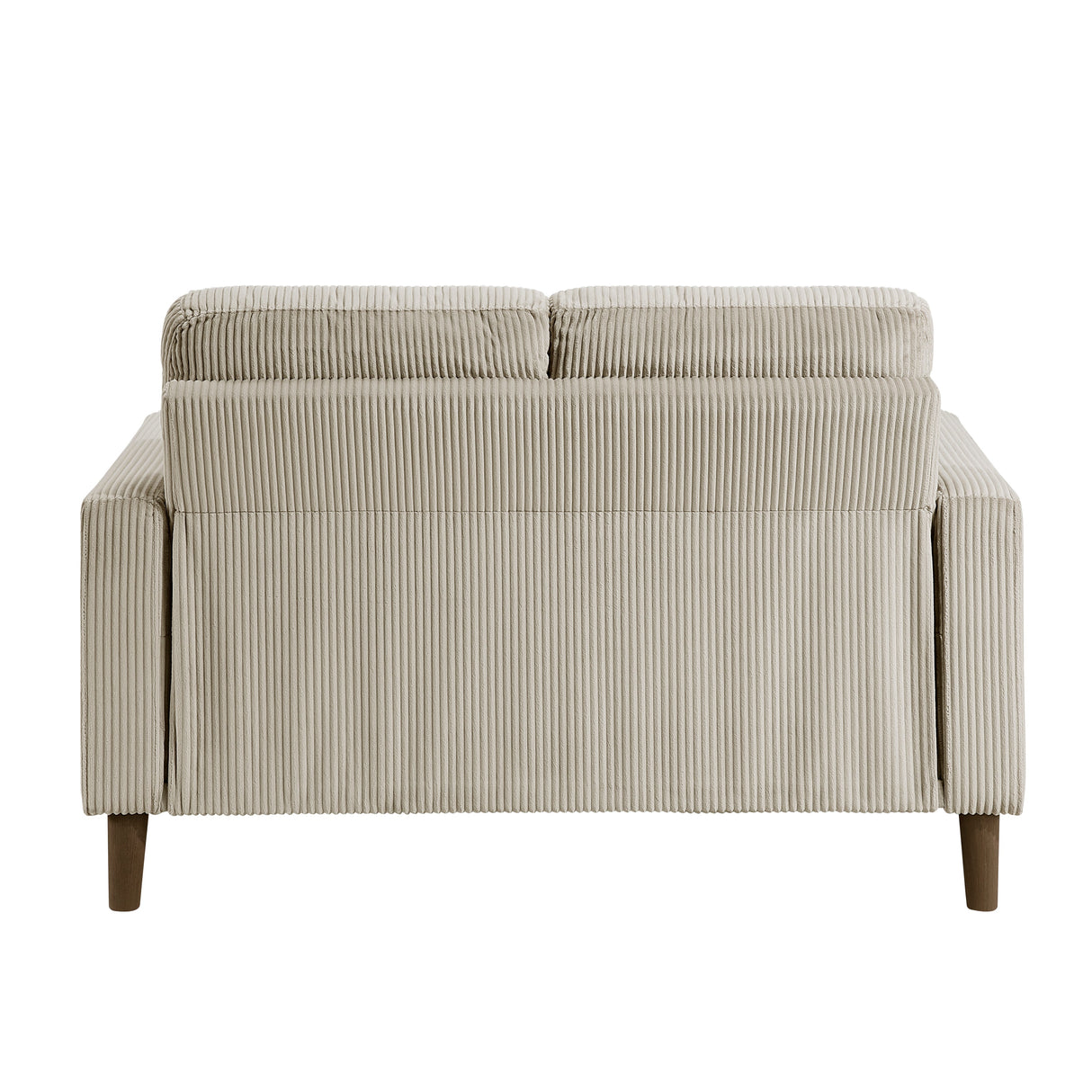 Crandall Taupe Loveseat by Homelegance at Eve Furniture