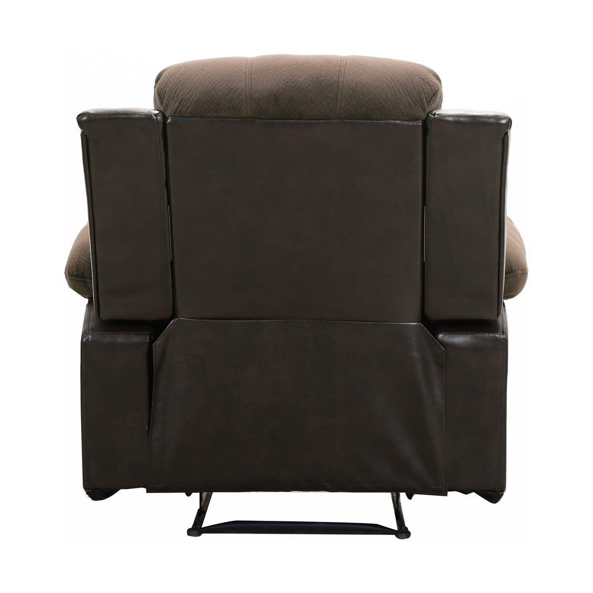 Cranley Chocolate Recliner by Homelegance at Eve Furniture