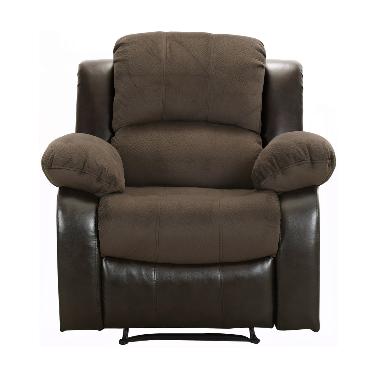 Cranley Chocolate Recliner by Homelegance at Eve Furniture