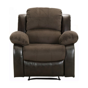 Cranley Chocolate Recliner by Homelegance at Eve Furniture
