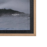 Crashing Wave by Chad Mackay a Hand Embellished Textured Framed Photo Art Print Matted under Glass by Mercana at Eve Furniture