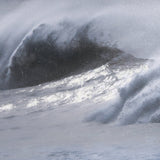 Crashing Wave by Chad Mackay a Hand Embellished Textured Framed Photo Art Print Matted under Glass by Mercana at Eve Furniture