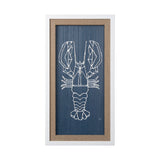 Crawfish II by Mercana Studio a Hand Embellished Textured Framed Art Print by Mercana at Eve Furniture
