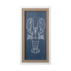 Crawfish II by Mercana Studio a Hand Embellished Textured Framed Art Print by Mercana at Eve Furniture
